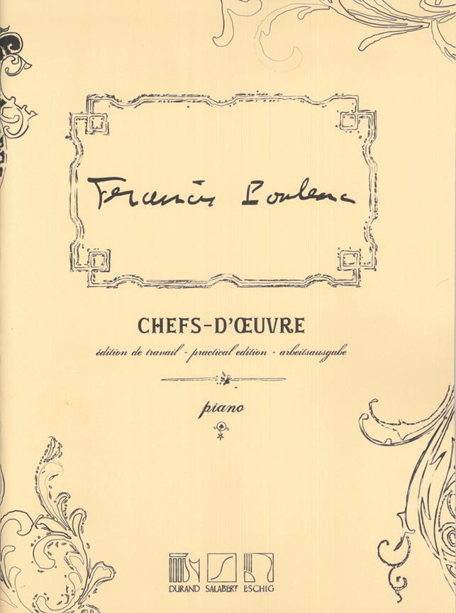 Chefs - D'Oeuvre - Edition De Travail - Practical Edition - Arbeitsausgabe - pro klavír